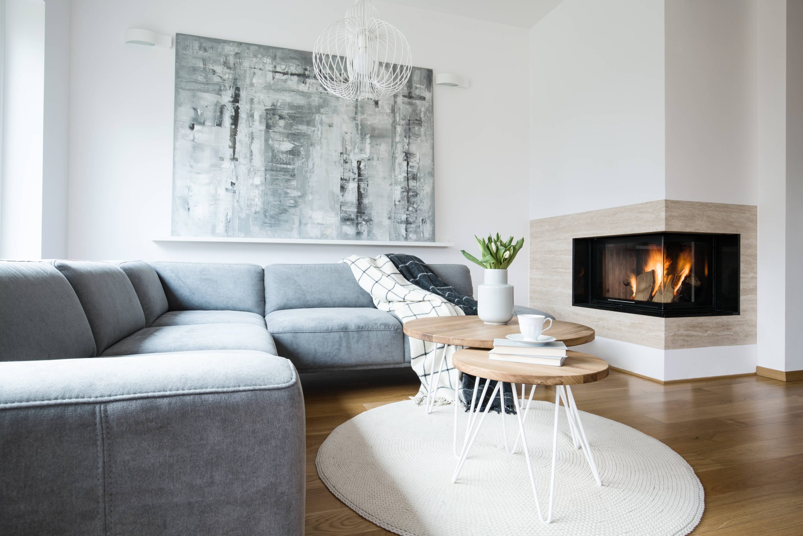 Kamin vogalni 37